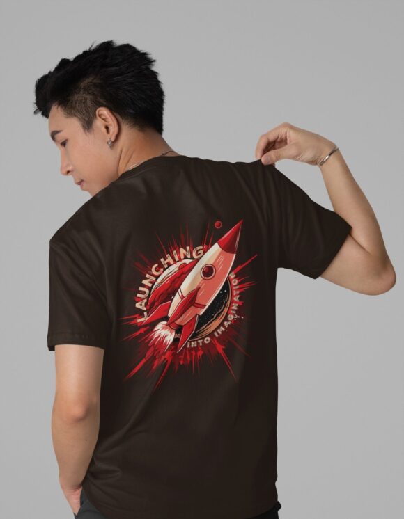 LAUNCHING INTO IMAGINATION T-SHIRT - Image 7