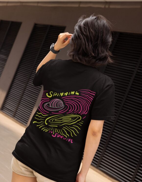 SPINNING TO SURVIVE T-SHIRT - Image 7