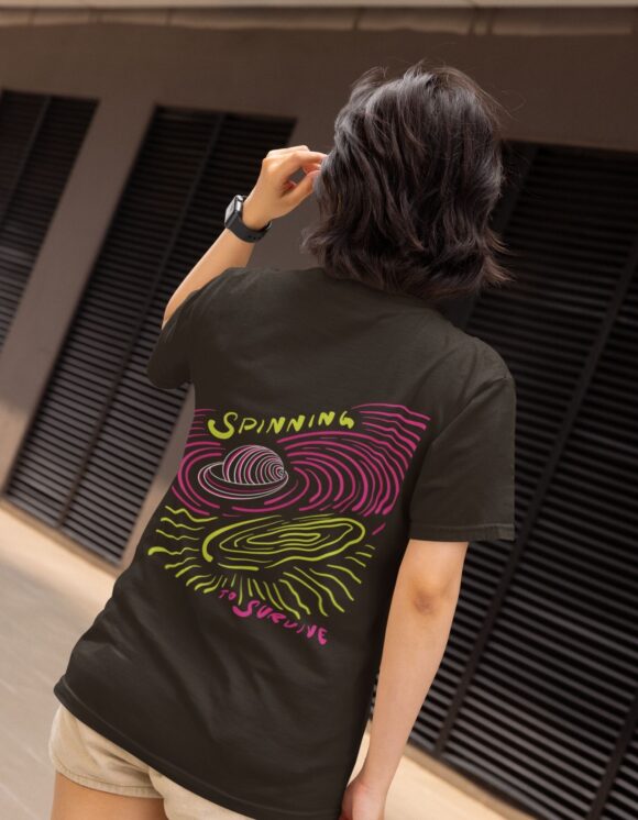 SPINNING TO SURVIVE T-SHIRT - Image 3