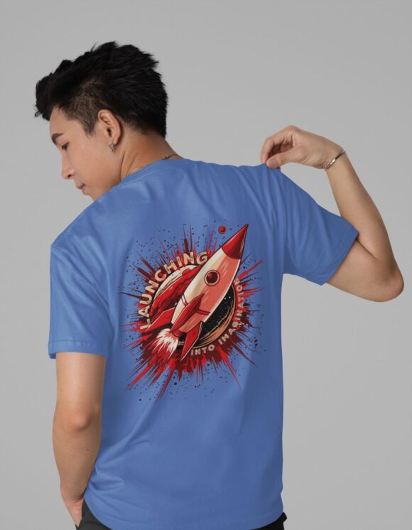 LAUNCHING INTO IMAGINATION T-SHIRT