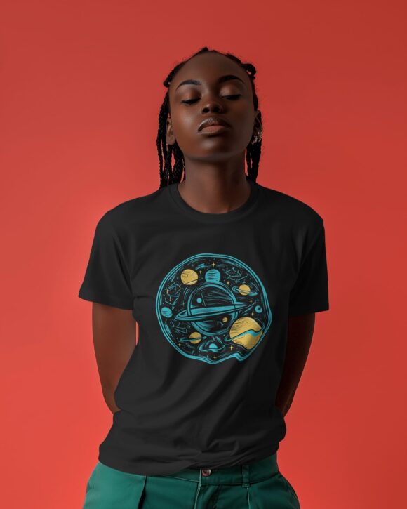 PLANET BLUEPRINT T-SHIRT - Image 2
