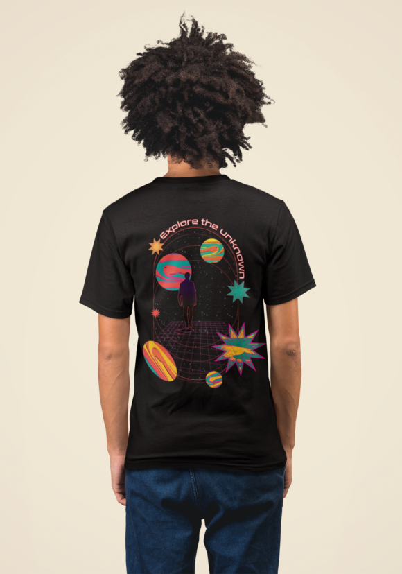 EXPLORE THE UNKNOWN T-SHIRT - Image 5
