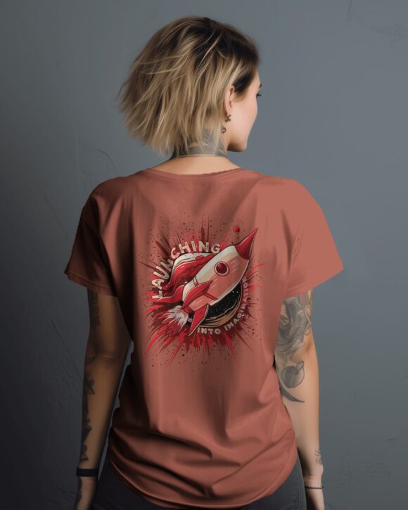 LAUNCHING INTO IMAGINATION T-SHIRT - Image 14