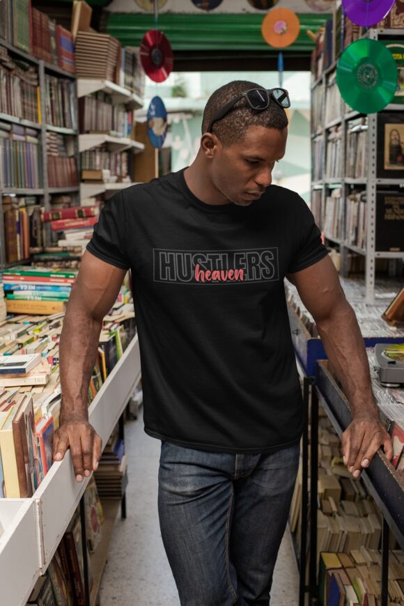 HUSTLERS HEAVEN T-SHIRT - Image 3