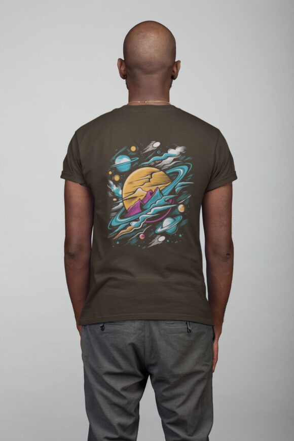 PLANET WITH RINGS T-SHIRT