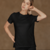 SOLID T-SHIRT - BLACK