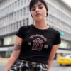 HUSTLERS HEAVEN TYPOGRAPHY CROP T-SHIRT